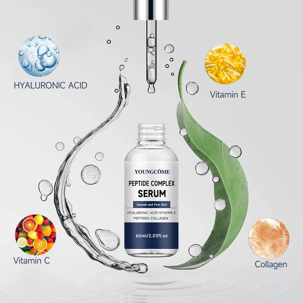 PEPTIDE COMPLEX SERUM for Face for Brightening Skin,Dark Spot Corrector Sensitive Skin Cell Regenerating Lifting Skincare40/60ml