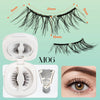 VYRILA Soft Magnetic Eyelashes No Glue Needed Reusable Natural Look 3D Lashes Easy Apply Soft Magnetic Lashes Kit for Eye Makeup