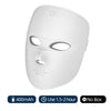 7 Colors LED Facial Mask Light Therapy Red Light Facial Mask for Anti-Aging Rejuvenation Brighten Skin Beauty Device