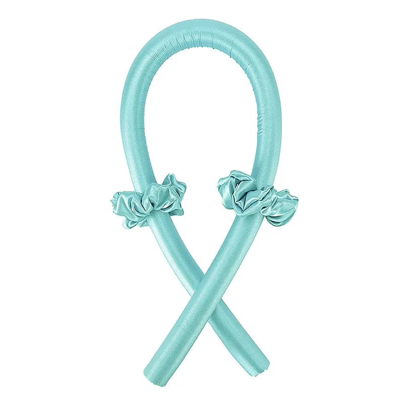 Heatless Curling Rod Headband Ribbon Silk Hairwear Curlers Lazy Curling No Heat Sleeping Soft Curler for Girl Woman Styling Tool