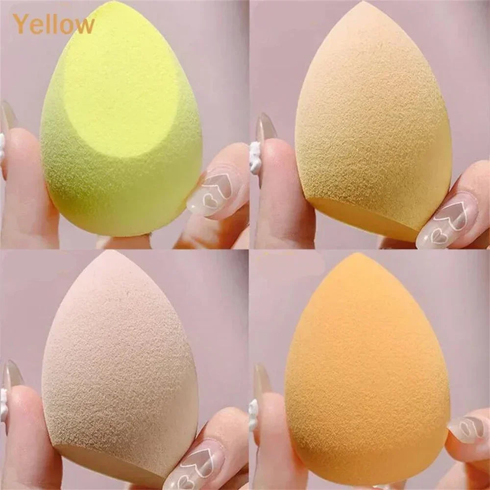 4Pcs Make Up Accessories Beauty Egg Cosmetic Puff Powder Foundation Sponges Puff Women Beauty Tools Makeup Sponge Blender