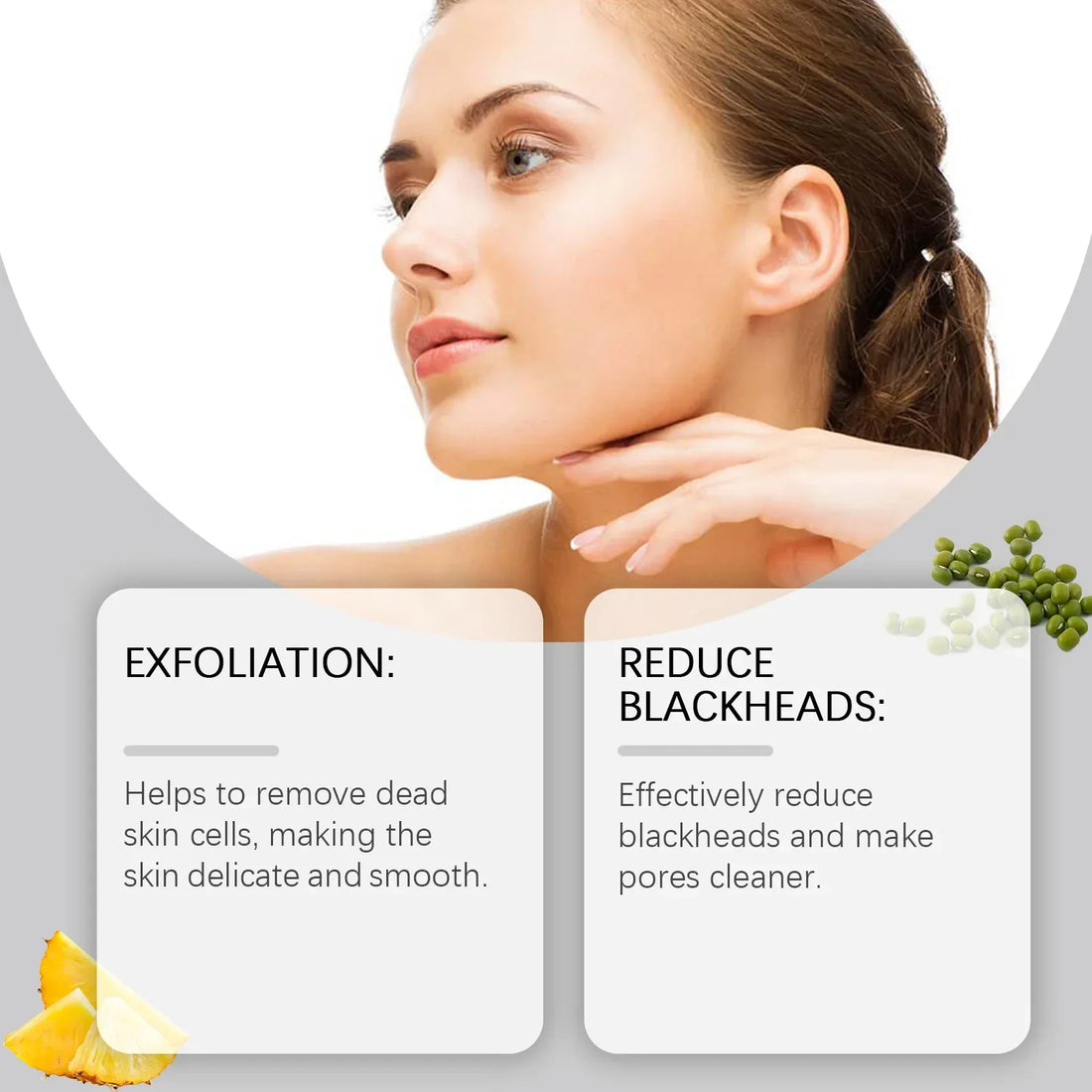 Enzyme Face Powder Wash Skin Oil Control Clean Facial Pores Remove Blackheads Pimples Refreshed Enzyme Face Cleanses Flour