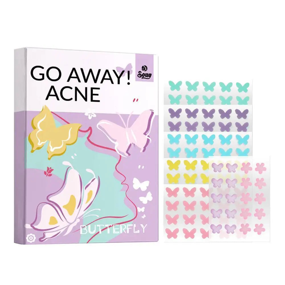 1400pcs Colorful Star Pimple Removal Sticker Invisible Breathable Hydrocolloid Acne Patch Anti-Acne Spots Marks Concealer Makeup