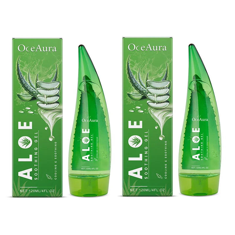 120ml Natural Organic Aloe Vera Gel Skin Lightening Moisturizing Tone Acne-removing Aloe Vera Gel After-sun Moisturizing Cream