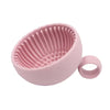 New Quick Clean Makeup Brush Cleaner - Premium Silicone Scrubber & Non-slip Bowl - Effortless Deep Cleaning for All Facial
