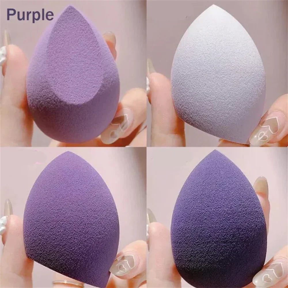 4Pcs Make Up Accessories Beauty Egg Cosmetic Puff Powder Foundation Sponges Puff Women Beauty Tools Makeup Sponge Blender