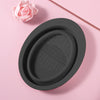 Makeup Brush Cleaning Tool,1pcs Silicone Brush Cleaner Pad Foldable Portable Cleaning Bowl For Makeup Brushes