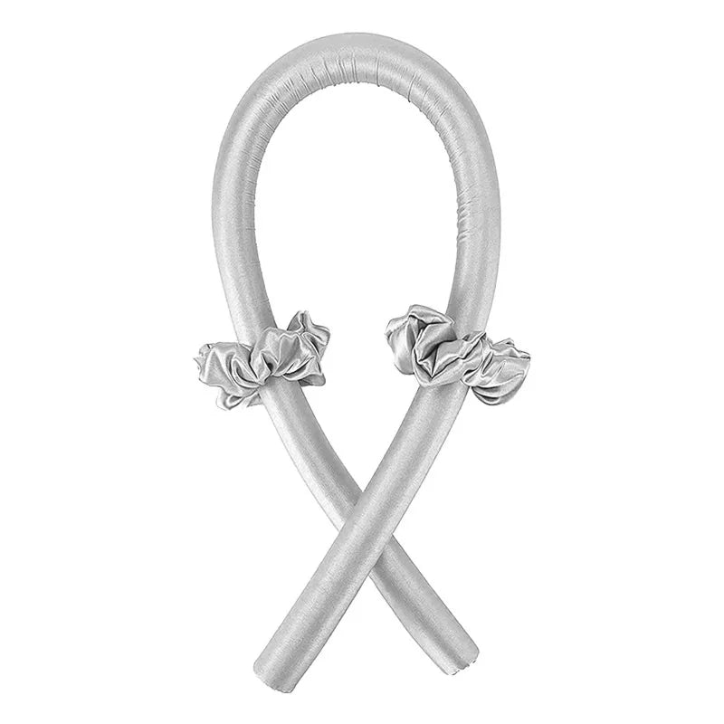 Heatless Curling Rod Headband Ribbon Silk Hairwear Curlers Lazy Curling No Heat Sleeping Soft Curler for Girl Woman Styling Tool