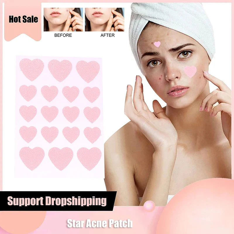 Pimple Patch Acne Colorful Invisible Acne Removal Skin Care Stickers Concealer Face Spot Beauty Makeup