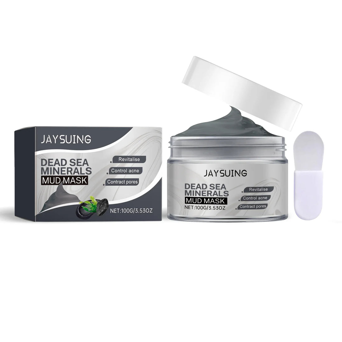 Deep Cleansing Face Mask Dead Sea Mud Brightening Facial Hydrating Oil Control Soothing Skin Repair Acne Blackhead Remover Mask