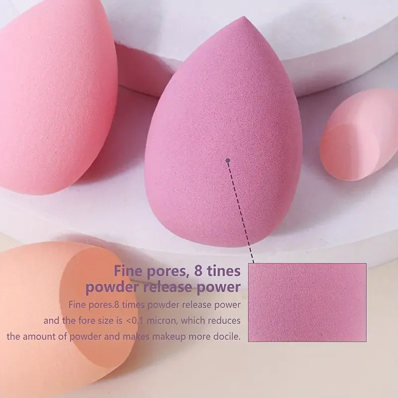 14Pcs Makeup Sponge Cosmetic Puff Foundation Sponges Blender Beauty Egg Powder Puffs Make Up Accessories Women Makeup Tools