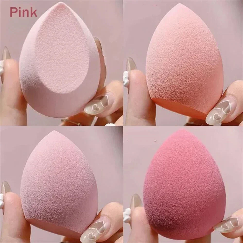4Pcs Make Up Accessories Beauty Egg Cosmetic Puff Powder Foundation Sponges Puff Women Beauty Tools Makeup Sponge Blender