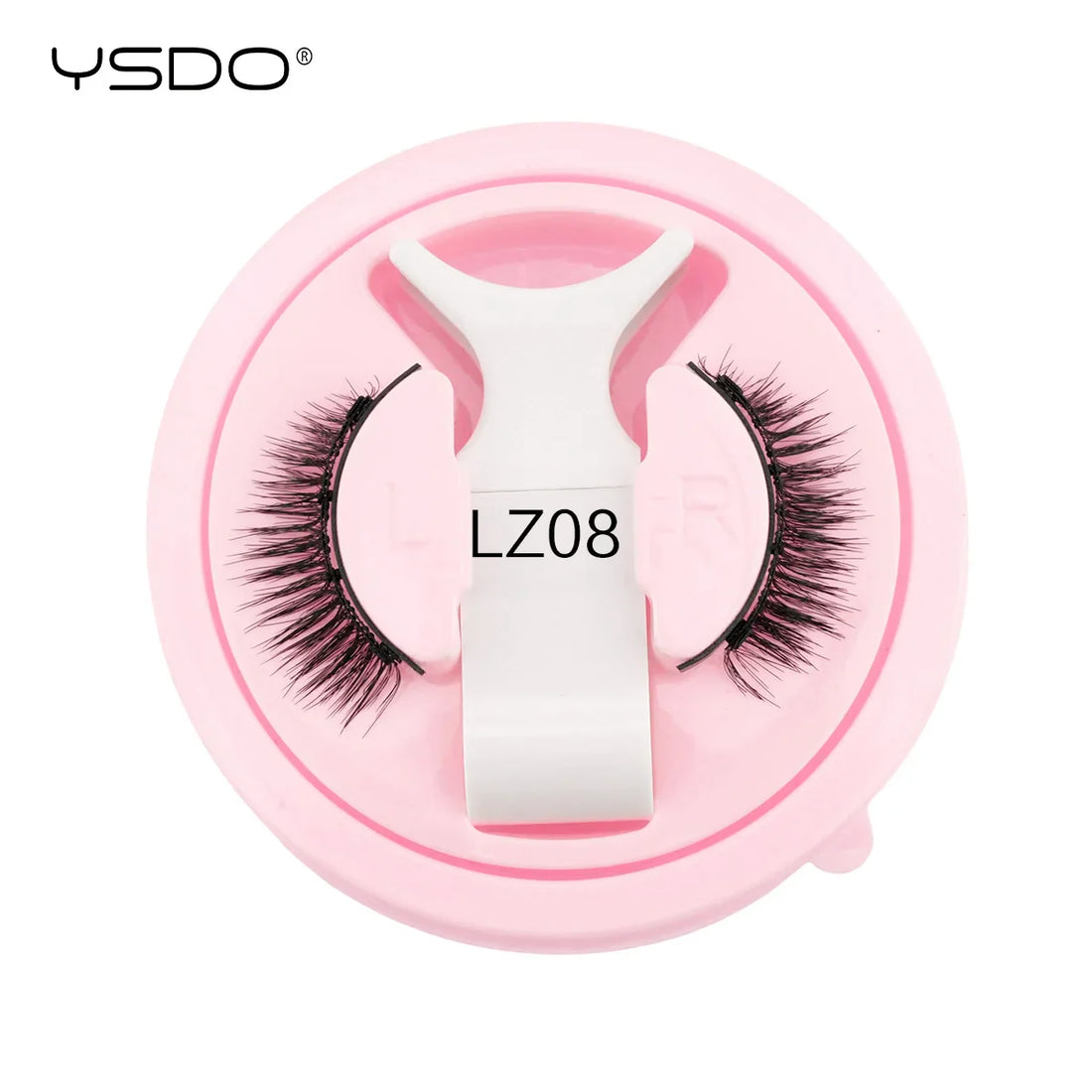 YSDO Magnetic Eyelashes Reusable Winged Magnetic 3D Mink lashes Long-Lasting No Glue Needed False Eyelashes with Tweezer Makeup