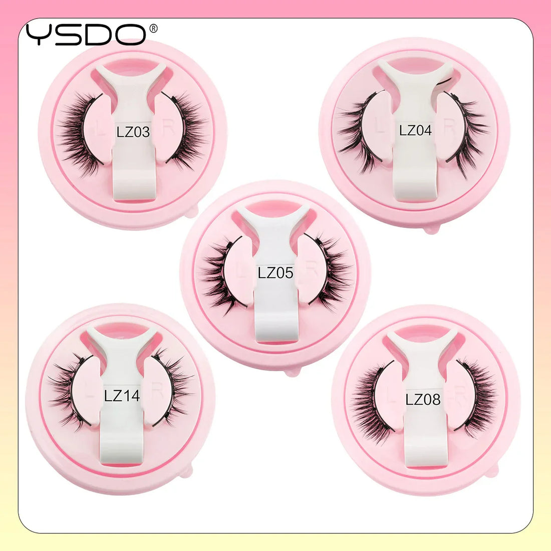 YSDO Magnetic Eyelashes Reusable Winged Magnetic 3D Mink lashes Long-Lasting No Glue Needed False Eyelashes with Tweezer Makeup