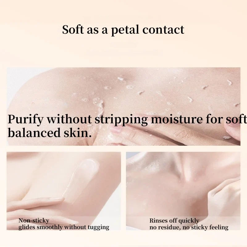 350g Coconut Scrub, Rich in Walnut Shell Powder, Glycerin, Coconut Extract and Other Skin Care Ingredients, with a Rich Coconut Fresh Scent, Gentle and Delicate Scrub Particles That Deeply Cleanse the Skin, Remove Dirt, Physi