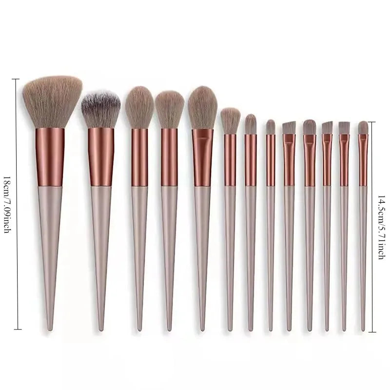 Makeup Brush Set Soft Fluffy Makeup Brushes Set for Cosmetics Foundation Blush Powder Eyeshadow Kabuki Blending Makeup Brush