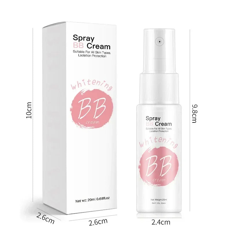 BB Cream Whitening Moisturizing Base Spray Waterproof Concealer Brighten Face Beauty Skin Care Foundation Makeup Korean Cosmetic