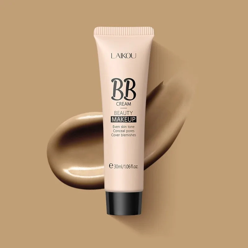 1 Pcs Face Liquid Foundation Moisturizing BB Cream Concealer Oil-control Full Coverage Flaw Waterproof Long Lasting Cosmetic