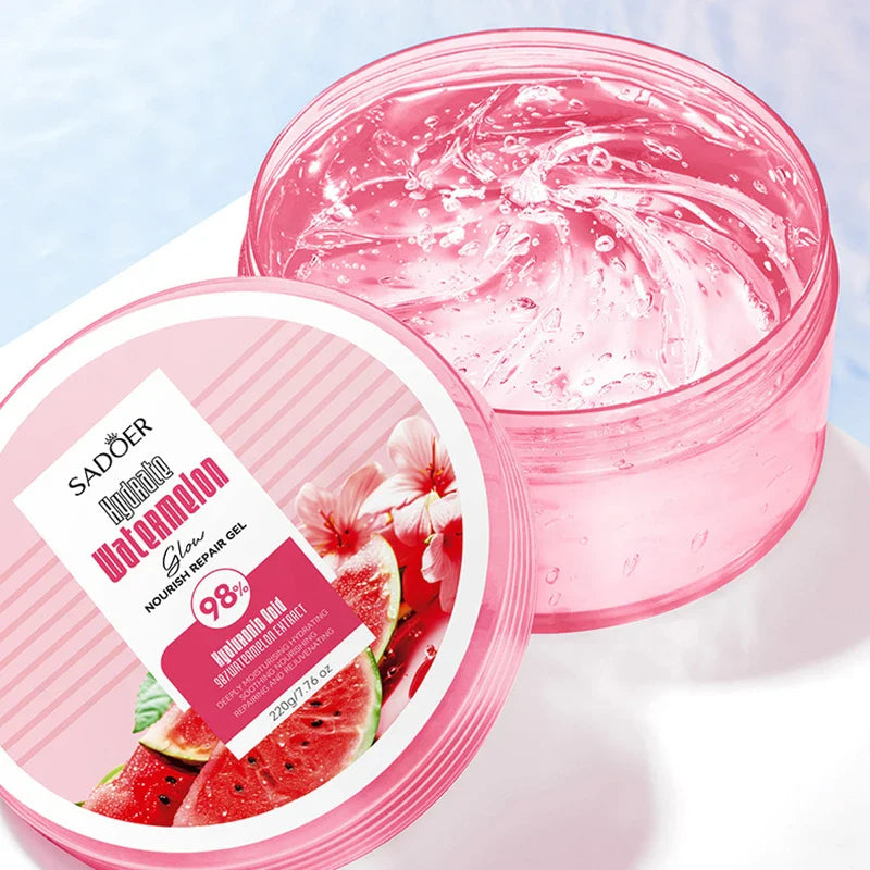 SADOER Nicotinamide Watermelon Aloe Vera Gel Creams Moisturizing Brightening Hydrating Face Cream Facial Skin Care Products