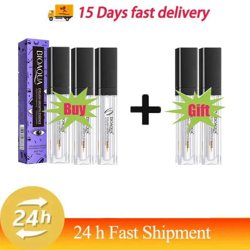 Fast Eyelash Growth Serum 7 Days Natural Eyelash Enhancer Longer Fuller Thicker Curling Lash Treatment Eye Care Products Makeup